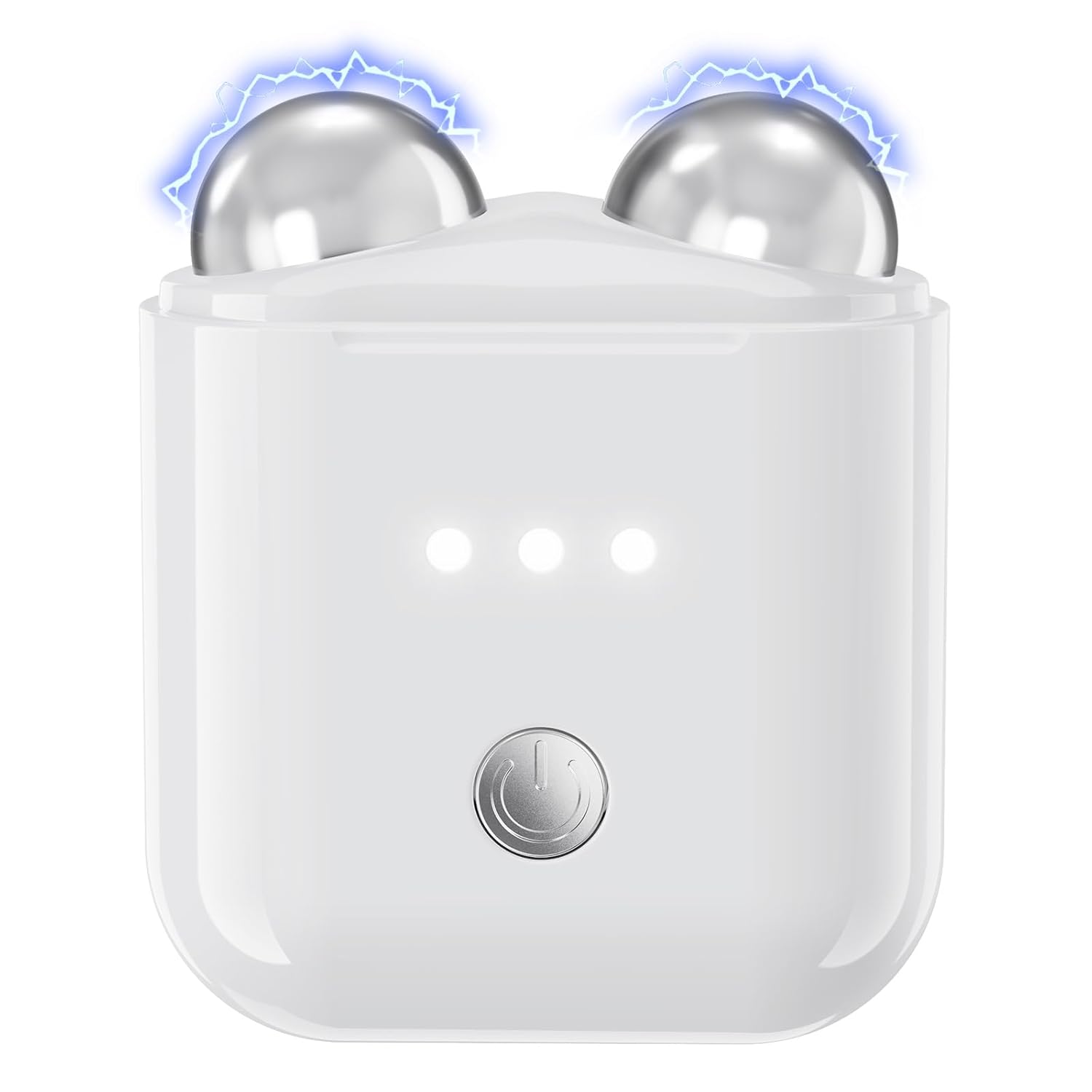 Mini Facial Firming Device, Microcurrent Facial Device, Face and Neck Skincare Device with Vibration Mode, Portable Facial Roller Massager Tool