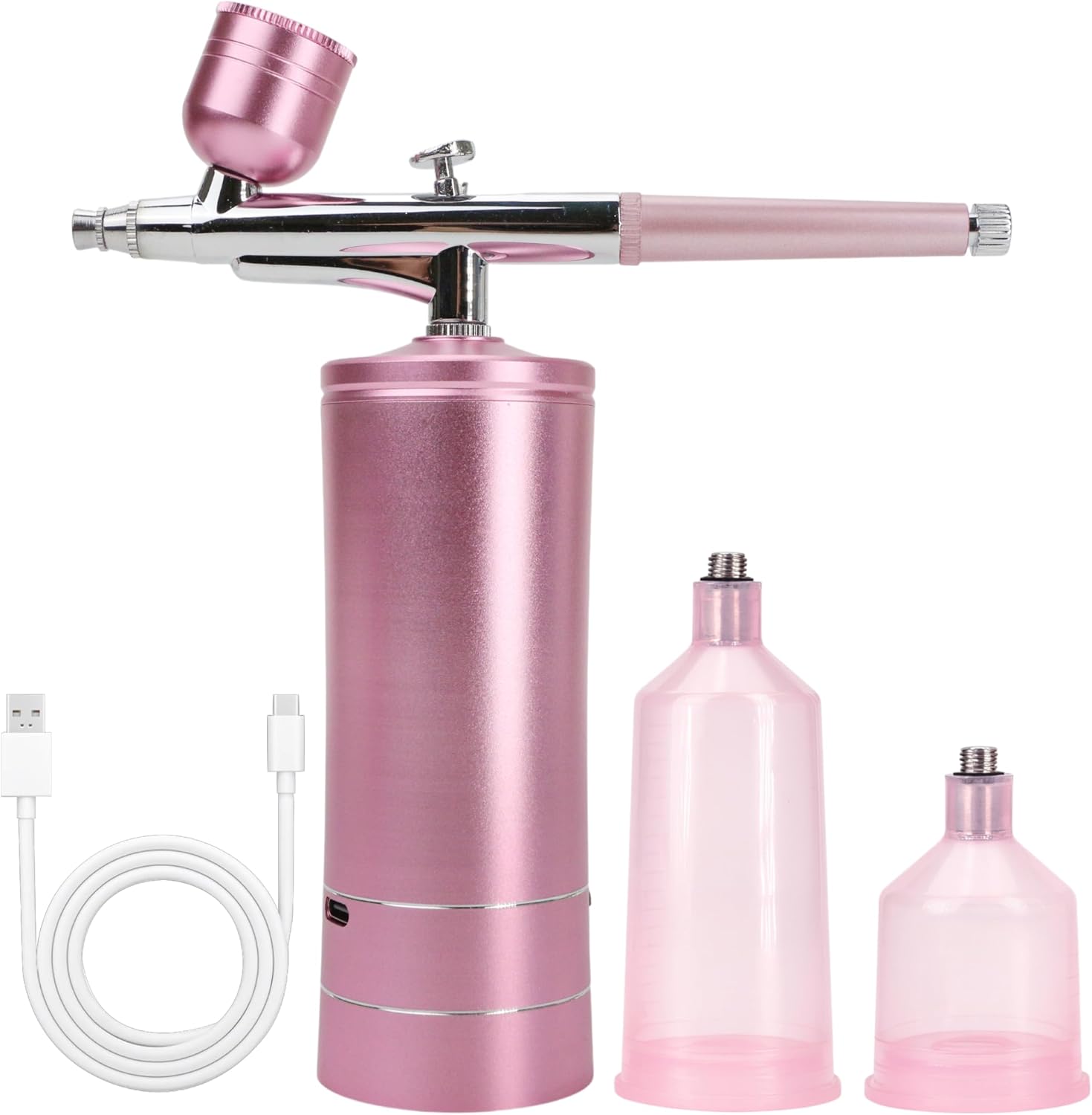 Oxygen Facial Machine – Handheld High Pressure Mist Spray Steamer for Skin Rejuvenation, Deep Cleaning, and Moisturizing – Portable, Rechargeable Airbrush